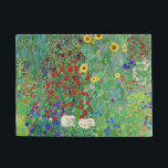 Paillasson Jardin Agricole Gustav Klimt Avec Peinture De Fleu<br><div class="desc">Jardin Ferme Gustav Klimt Avec Fleurs de soleil Floral Vintage Art Nouveau Peinture</div>