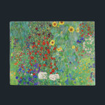Paillasson Jardin Agricole Gustav Klimt Avec Peinture De Fleu<br><div class="desc">Jardin Ferme Gustav Klimt Avec Fleurs de soleil Floral Vintage Art Nouveau Peinture</div>