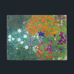 Paillasson Jardin aux fleurs Gustav Klimt<br><div class="desc">Un gîte ou un jardin fleuri de ferme tel que peint par Gustav Klimt.</div>