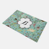 Paillasson Jardin d'agrément lunatique fait sur commande (Incliné)