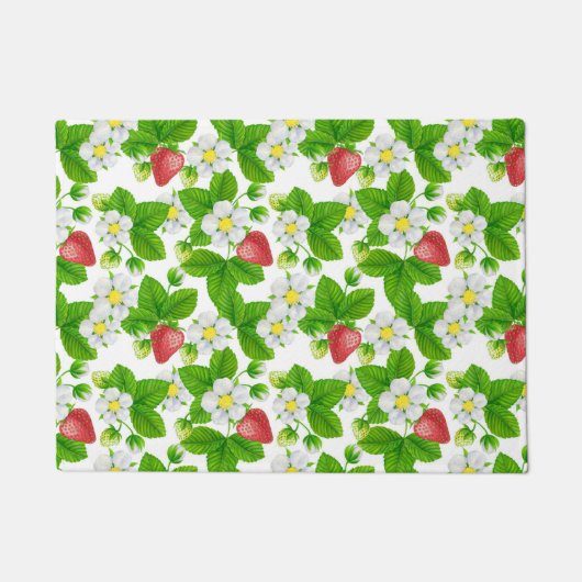 Paillasson Jardin de fraises (Devant)