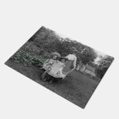 Paillasson Jardin de jardin de l'héritier Fille mère 1890 (Incliné)