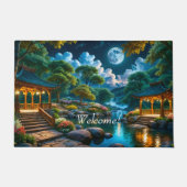 Paillasson Jardin de la nuit tranquille (Devant)