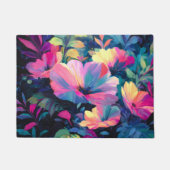 Paillasson Jardin Floral de printemps de la ruée de fleurs (Devant)