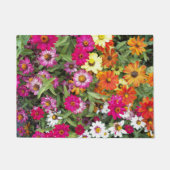 Paillasson Jardin floral de Zinnia (Devant)