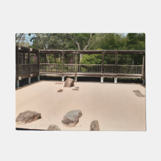 Paillasson Jardin Zen Japonais Serein Paysage Sec