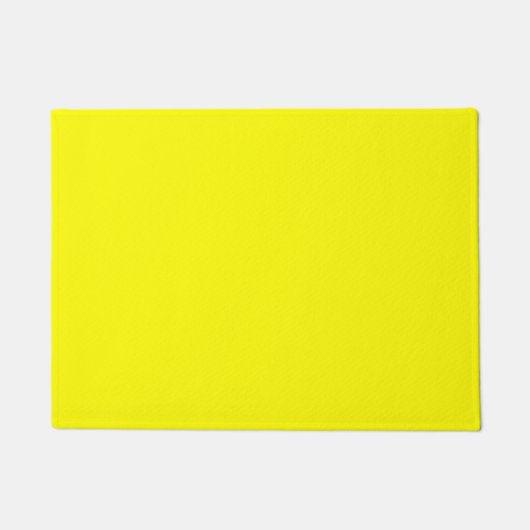 Paillasson Jaune clair (couleur solide) (Devant)