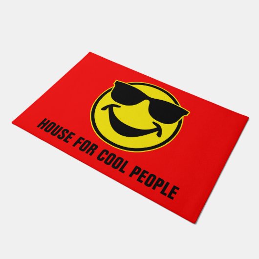 Paillasson Jaune cool + votre dos. & idées (Incliné)