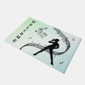 Paillasson Jazz Dance Green Music (Incliné)
