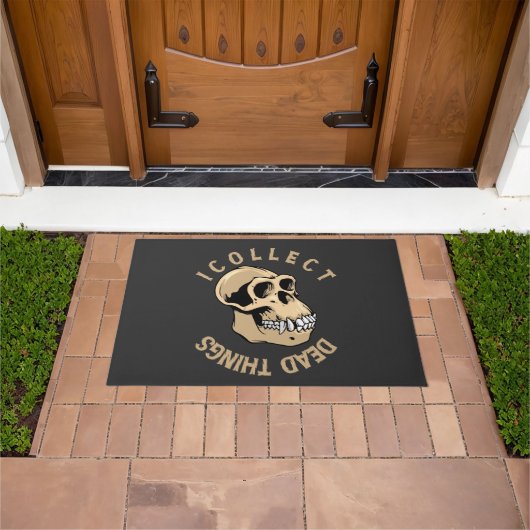 Paillasson Je collectionne des choses mortes Drôle Taxidermis (De plein air)
