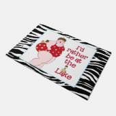 Paillasson "Je Préférerais Être Au Lac !" (Incliné)