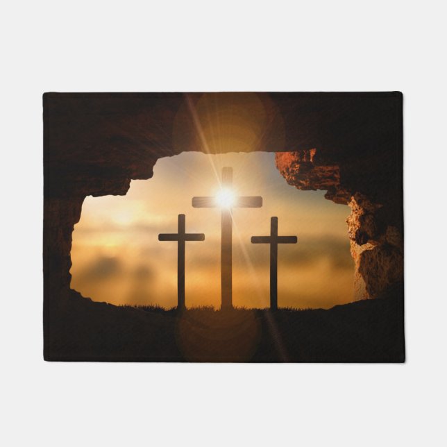 Paillasson Je suis la lumière du monde (Devant)