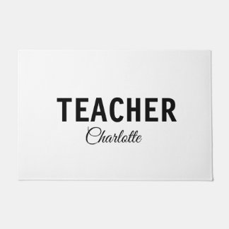Paillasson Je suis professeur d'école Collègeajoutez votre no
