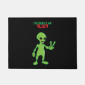 Paillasson Je suis vraiment un Alien (Devant)