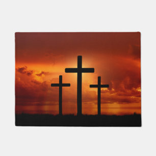Paillasson Je vis de la foi par Jésus-Christ