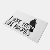 Paillasson J'espère que vous aimez les pies (Incliné)