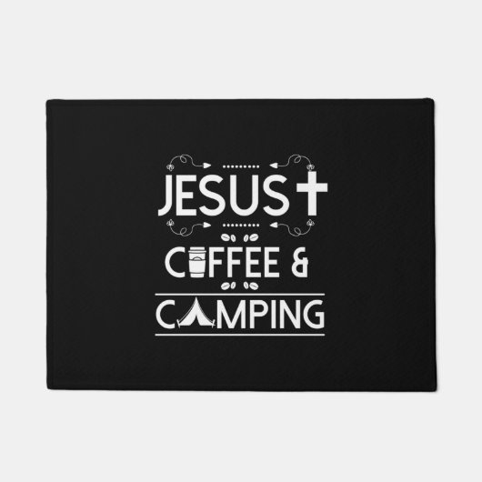 Paillasson Jesus Café Et Camping (Devant)