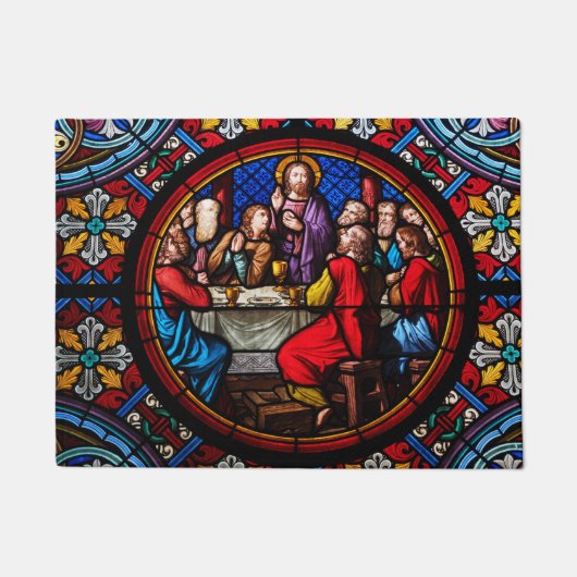 Paillasson Jésus Dernier repas avec ses disciples (Devant)