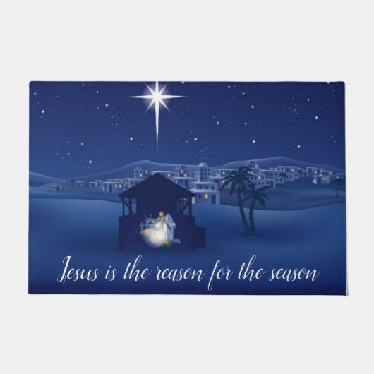 Paillasson Jésus est la raison (Devant)