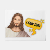 Paillasson Jésus J'Ai Vu Ça (Devant)