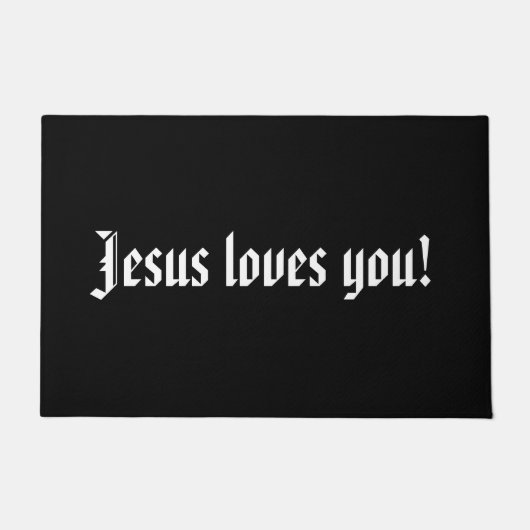 Paillasson Jésus vous aime ! (Devant)
