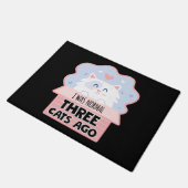 Paillasson J'Étais Normal Il Y A Trois Chats (Incliné)