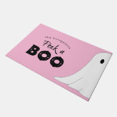 Paillasson Jeter un oeil à un fantôme personnalisé Halloween  (Incliné)