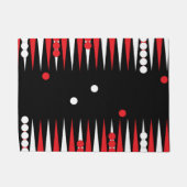 Paillasson Jeu du jeu de plateau de jacquet (Devant)