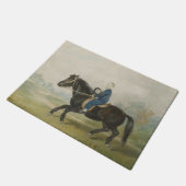 Paillasson Jeune garçon faisant l'équation d'un poney (par Pe (Incliné)