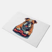 Paillasson Jeux vidéo de Dog Plays (Incliné)