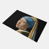 Paillasson Johannes Vermeer - Fille avec une oreille perle (Incliné)