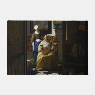Paillasson Johannes Vermeer - La lettre d'amour