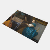 Paillasson Johannes Vermeer - Lady assise à une virginale (Incliné)