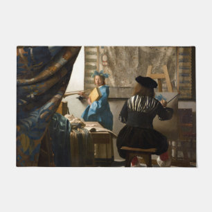 Paillasson Johannes Vermeer - L'Allégorie de la Peinture