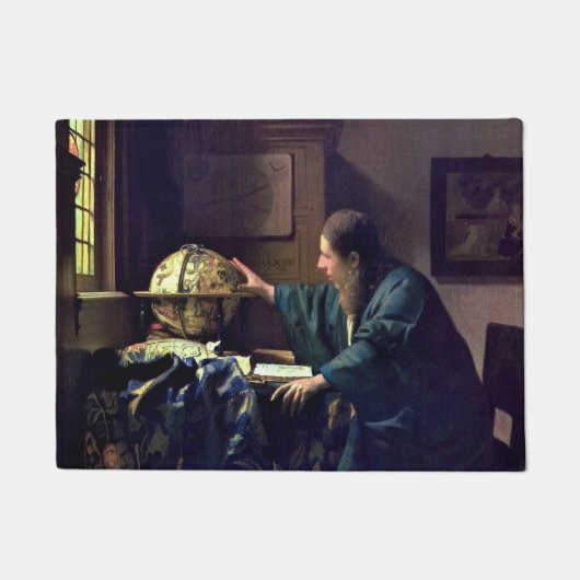 Paillasson Johannes Vermeer - L'astronome (Devant)