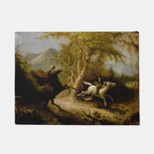 Paillasson John Quidor Légende du Cheval sans tête Sleepy H