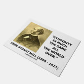 Paillasson John Stuart Mill Stupidité Beaucoup De Même Qte Mo (Incliné)