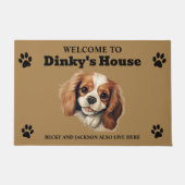 Paillasson Joli Cavalier King Charles Spaniel (Devant)