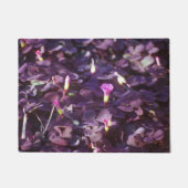 Paillasson Joli dans les fleurs violettes (Devant)