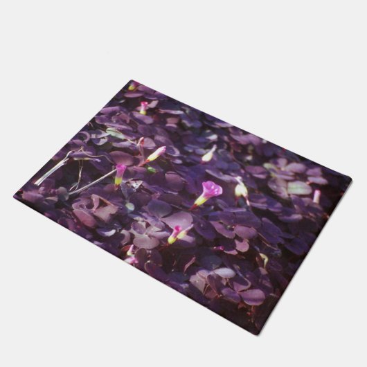 Paillasson Joli dans les fleurs violettes (Incliné)