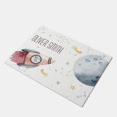 Paillasson Joli espace extra-atmosphérique Planètes étoiles M (Incliné)