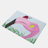 Paillasson Joli Flamant rose rose (Incliné)