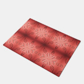 Paillasson Joli Mat De Sol Fleuri De Corail (Incliné)