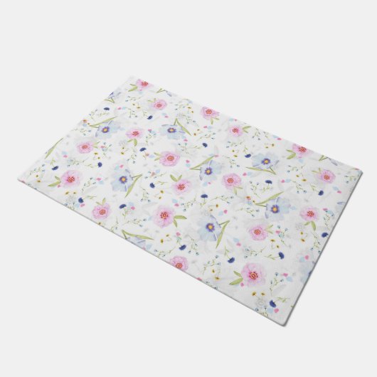 Paillasson Joli motif floral (Incliné)