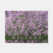 Paillasson Joli Purple Heather Floral Accueil (Devant)