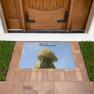 Paillasson Jolie chaux Hydrangea Blue Sky Portes