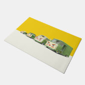 Paillasson Jolie gamme de voitures cartonnées (Incliné)