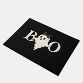 Paillasson Jolie Halloween "Boo" Fantôme avec Bow | Paillasso (Incliné)
