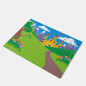 Paillasson Jolie princesse féerique Castle (Incliné)