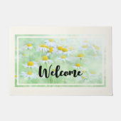 Paillasson Jolies bannières dans un accueil sur le terrain (Devant)